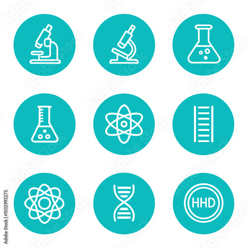 medical and healthcare icon set over background, line color style, vector illustration