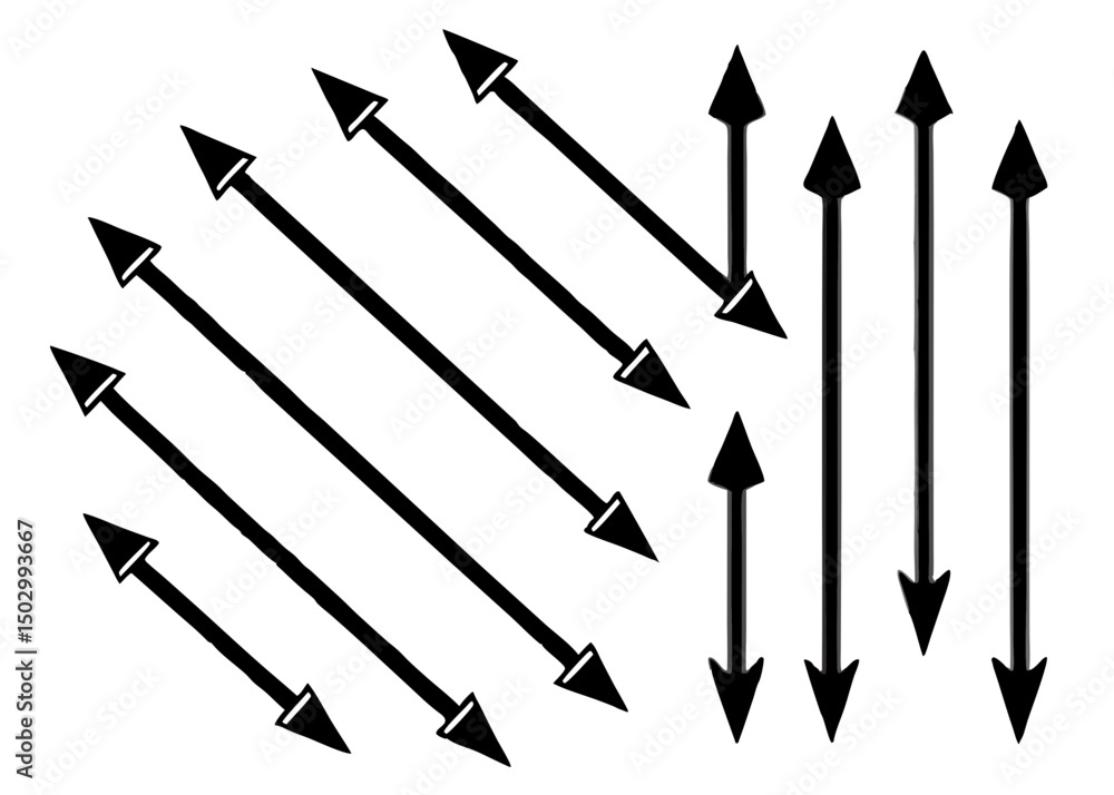Creative Black Crayon Arrow Collection Vector Illustration | Hand-Drawn Curved, Spiral, Zigzag, and Wavy Arrows for Design, Presentation, and Infographic Projects Creative Black Crayon Arrow Collection Vector Illustration | Hand-Drawn Curved, Spiral, Zigzag, and Wavy Arrows for Design, Presentation, and Infographic Projects