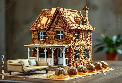 christmas gingerbread house