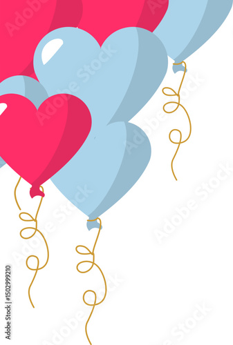 Hearts Balons Corner