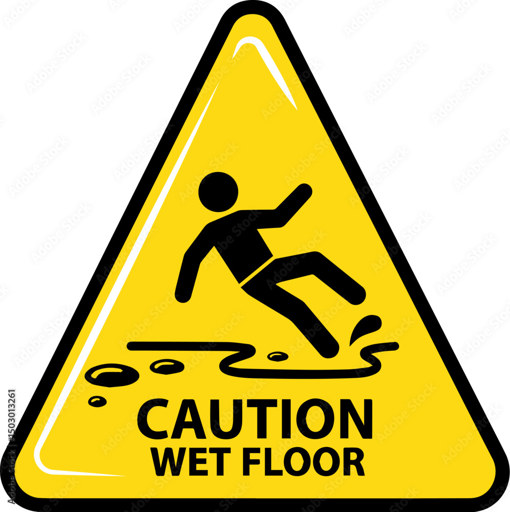caution wet floor sign caution wet floor sign