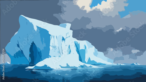 Iceberg illustration