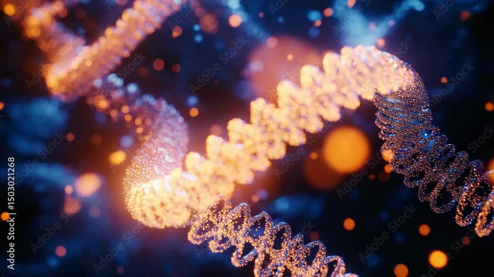 3d rendered illustration of a dna, molecule background 3d rendered illustration of a dna, molecule background