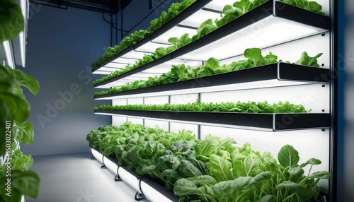 Indoor Vertical Farm: Sustainable Agriculture