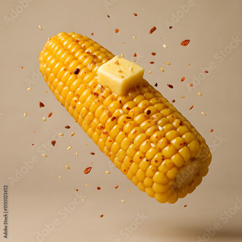 Buttery Corn on the Cob with Spices