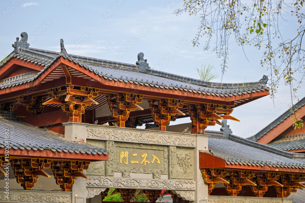 Traditional Chinese Architecture with Ancient Charm Traditional Chinese Architecture with Ancient Charm