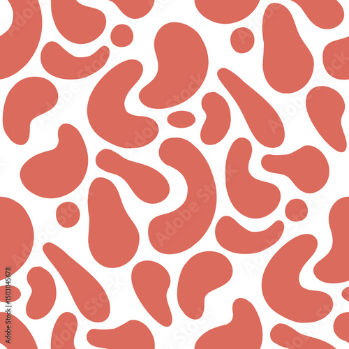 seamless pattern with random circle