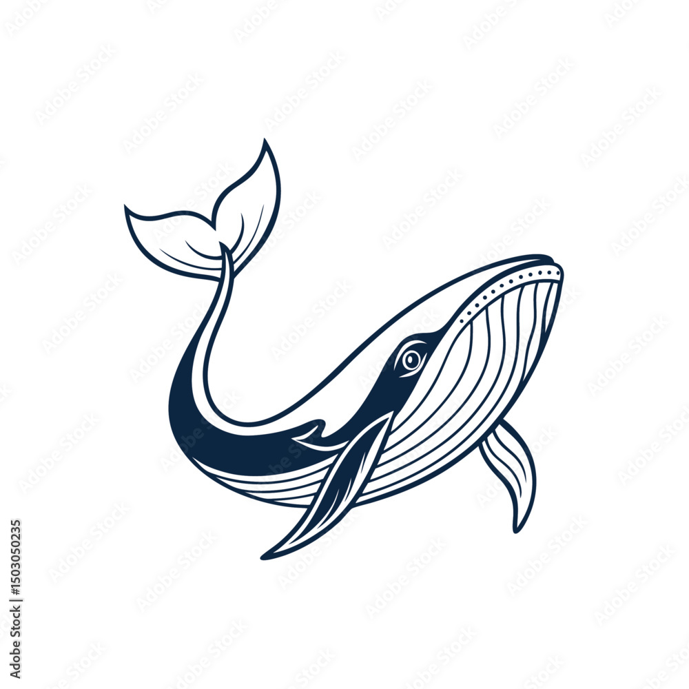 Fototapeta premium whale