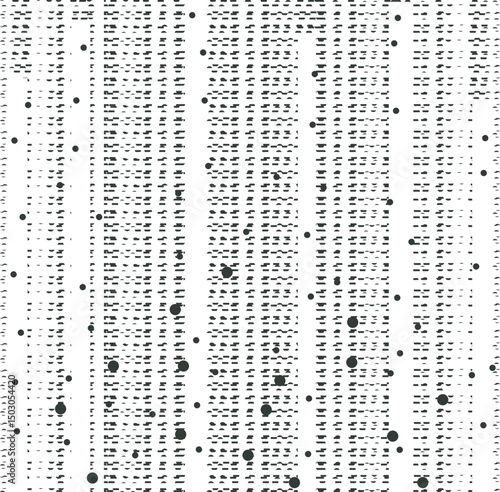 Texture in the form of horizontal rows of small particles and dots of different sizes.