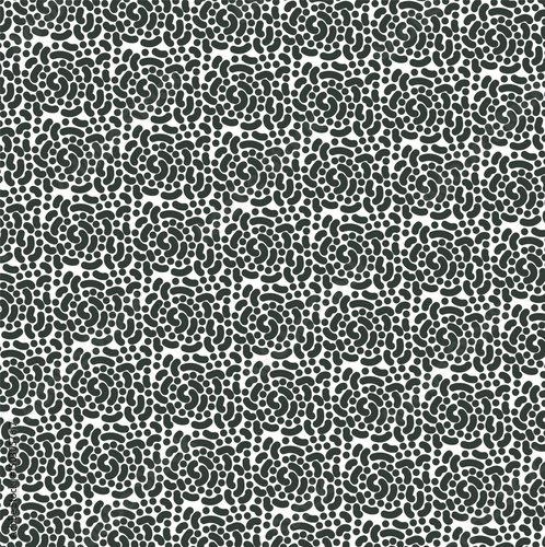 A dense biological mass or surface that simulates multiplying microorganisms.