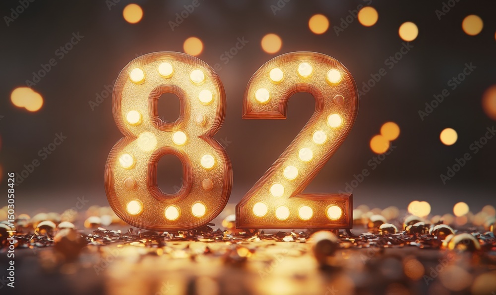 Festive Celebration with Bright Lights and Glittering Decorations 82 Festive Celebration with Bright Lights and Glittering Decorations 82