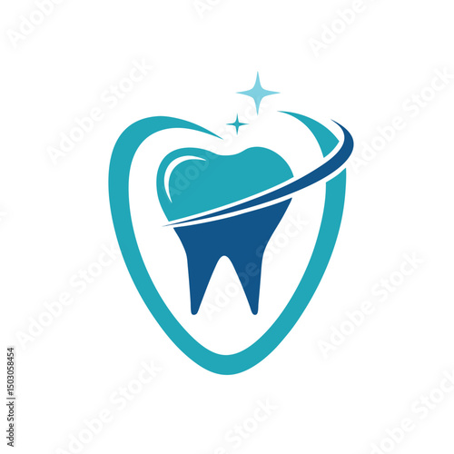 Clean Dental Tooth Shape Design