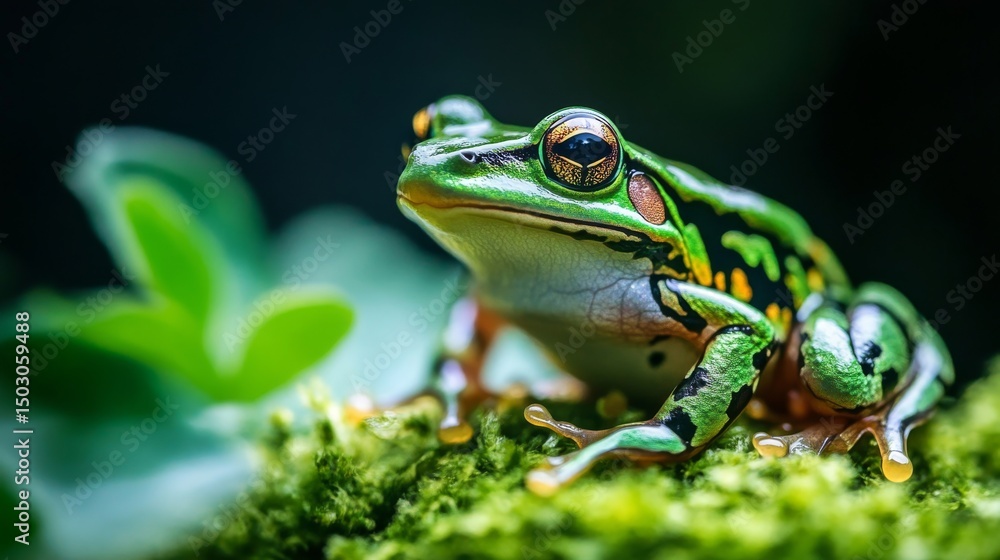 Obraz premium Beautiful Frog