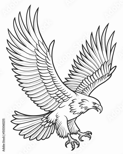 eagle coloring pages for kids