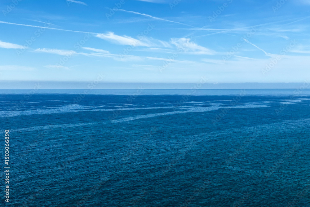 Obraz premium Beautiful view of the Mediterranean Sea