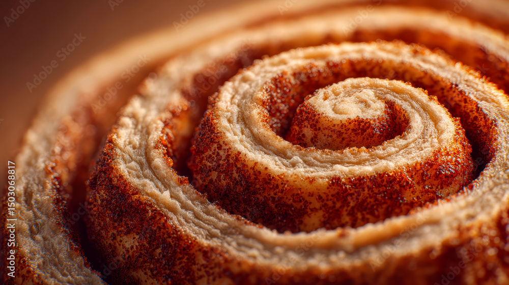 Fototapeta premium Cinnamon Swirl