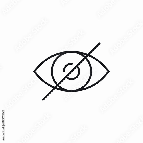 hidden page web icon sign vector