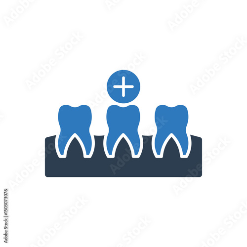 Dental Care Icon - Tooth Treatment Icon