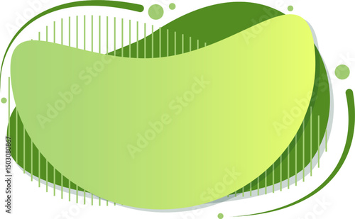 abstract gradient color wave fluid shape design
