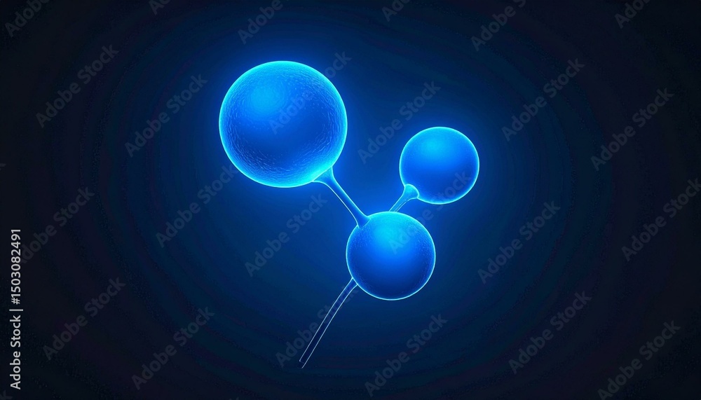 Glowing Molecular Structure in Space Glowing Molecular Structure in Space