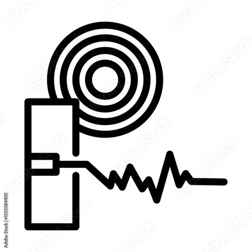 RichterScale line icon