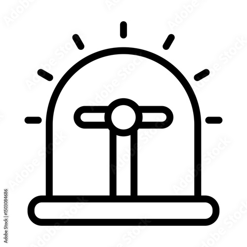 Sirens line icon