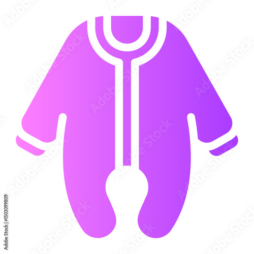 jumpsuit gradient icon