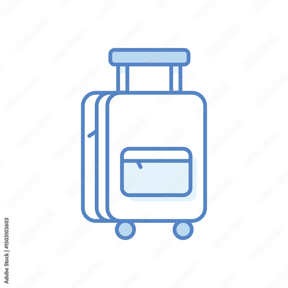 Luggage Vector icon Luggage Vector icon