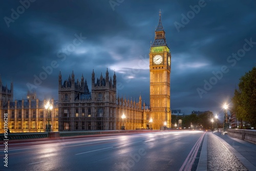 Majestic London: Twilight at Big Ben and Parliament
