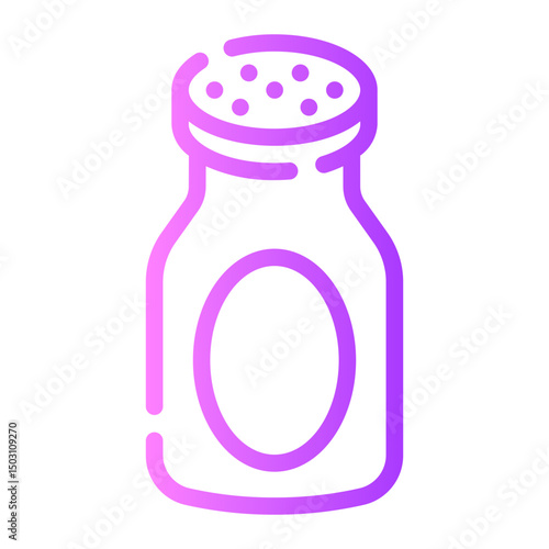 talcum powder gradient icon