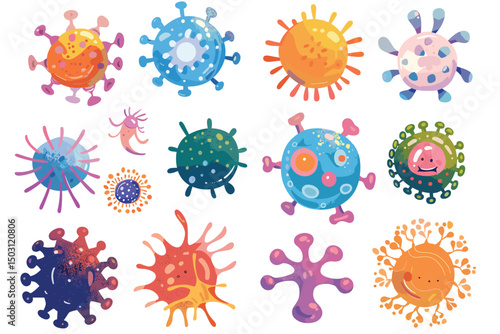 collection of bacteria in the gut microbiome