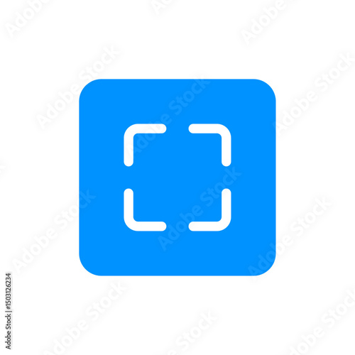 QR Code Scan frame icon representing scanning, barcode reading, or augmented reality frame