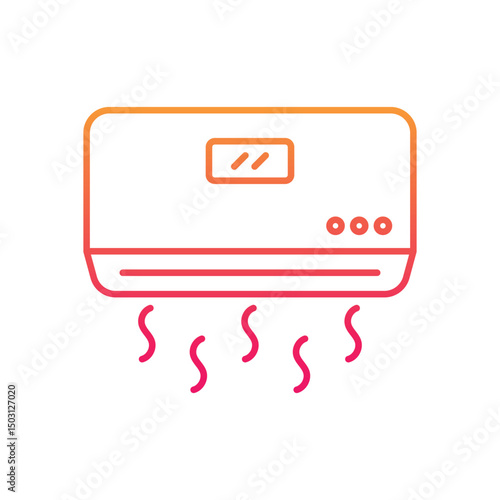 Air Conditioning Vector icon