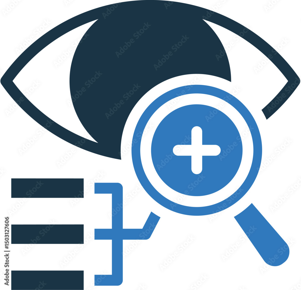 Fototapeta premium Quick View mixed color icon