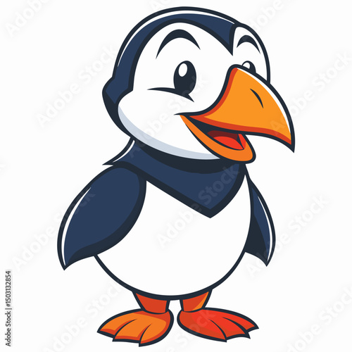penguin with ice cream