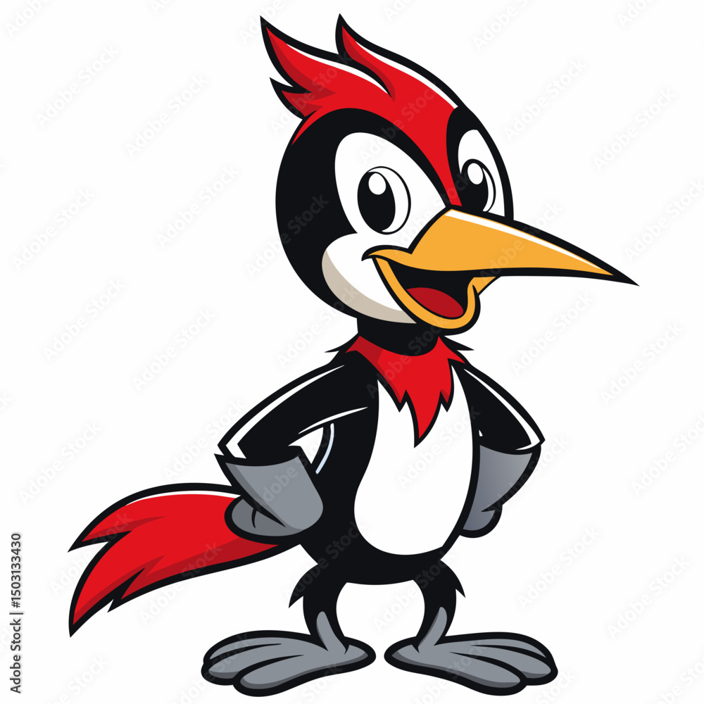 Fototapeta premium penguin on a white background