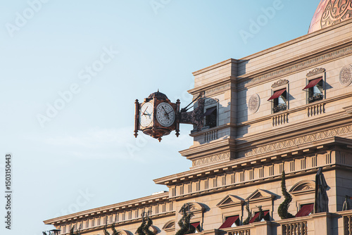 Clock Tower in Light