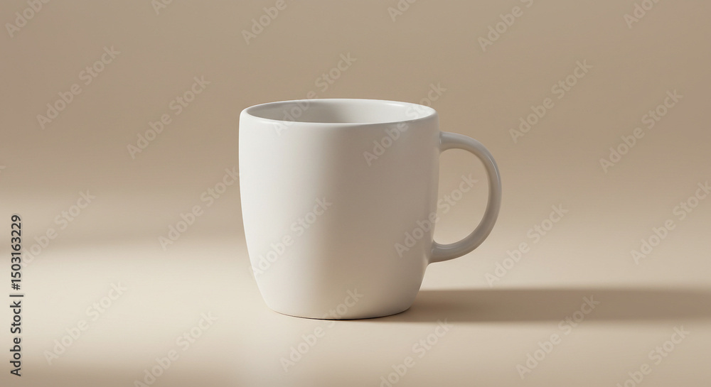 Obraz premium white cup on white