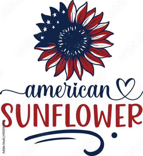 AMERICAN SUNFLOWER svg
