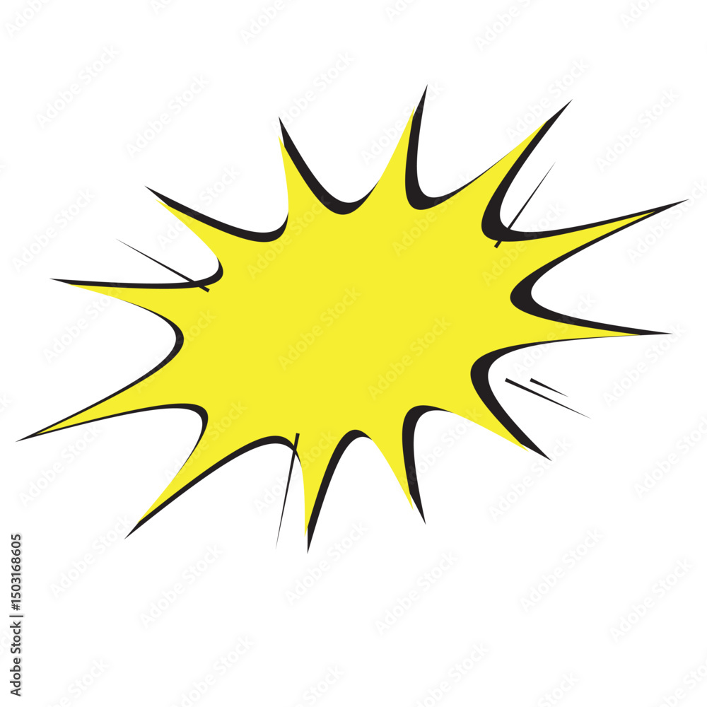 Abstract Comic background with blank speech bubble. Comic burst, bursting star, starburst speech bubbles. Vector illustration. Abstract Comic background with blank speech bubble. Comic burst, bursting star, starburst speech bubbles. Vector illustration.