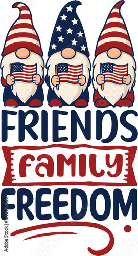 FRIENDS family FREEDOM svg