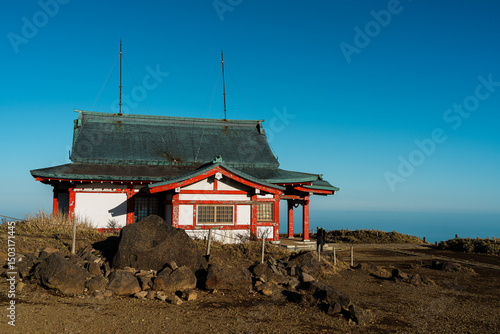 Hakone Mototsumiya Shrine on Mount Komagatake Summit