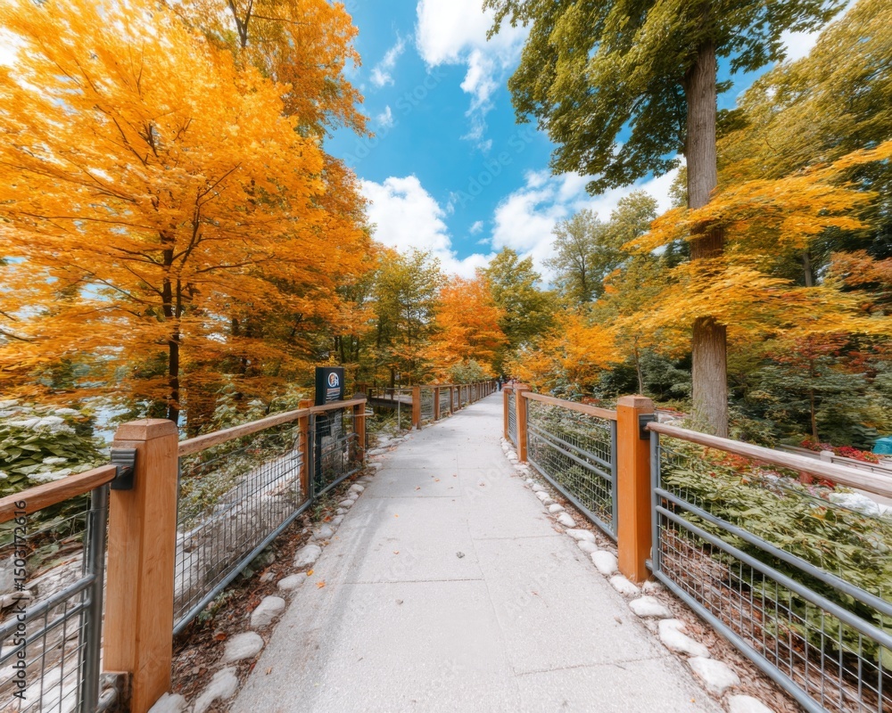 Autumn colors trail city park nature photography scenic path wide angle seasonal beauty Autumn colors trail city park nature photography scenic path wide angle seasonal beauty