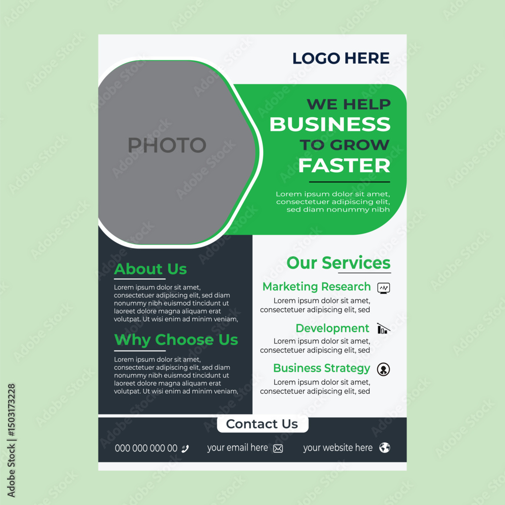 Corporate Business Flyer Template Design Corporate Business Flyer Template Design