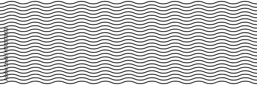 Wave lines pattern with ripples and squiggly strokes EPS  10. 