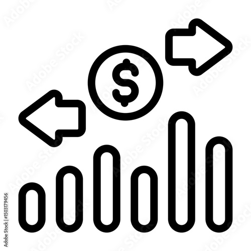 Stock Split Icon