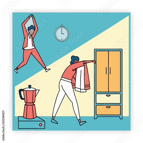 Minimal Doodle Illustrations of Everyday Objects