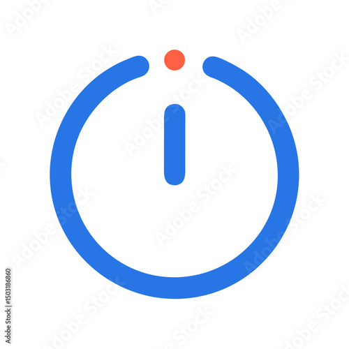  Timer Start Button Icon – Countdown and Time Control Symbol
