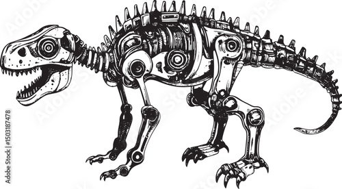 tyrannosaurus rex skeleton