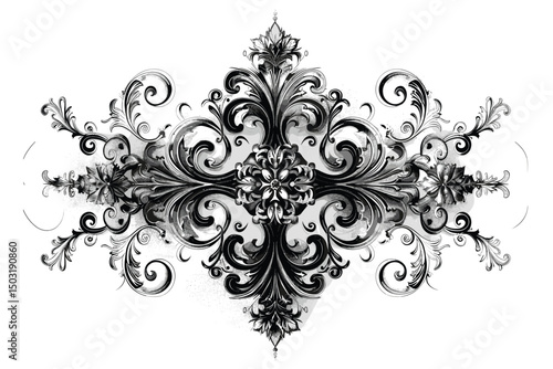 Oriental vector damask patterns for greeting cards and wedding invitations.